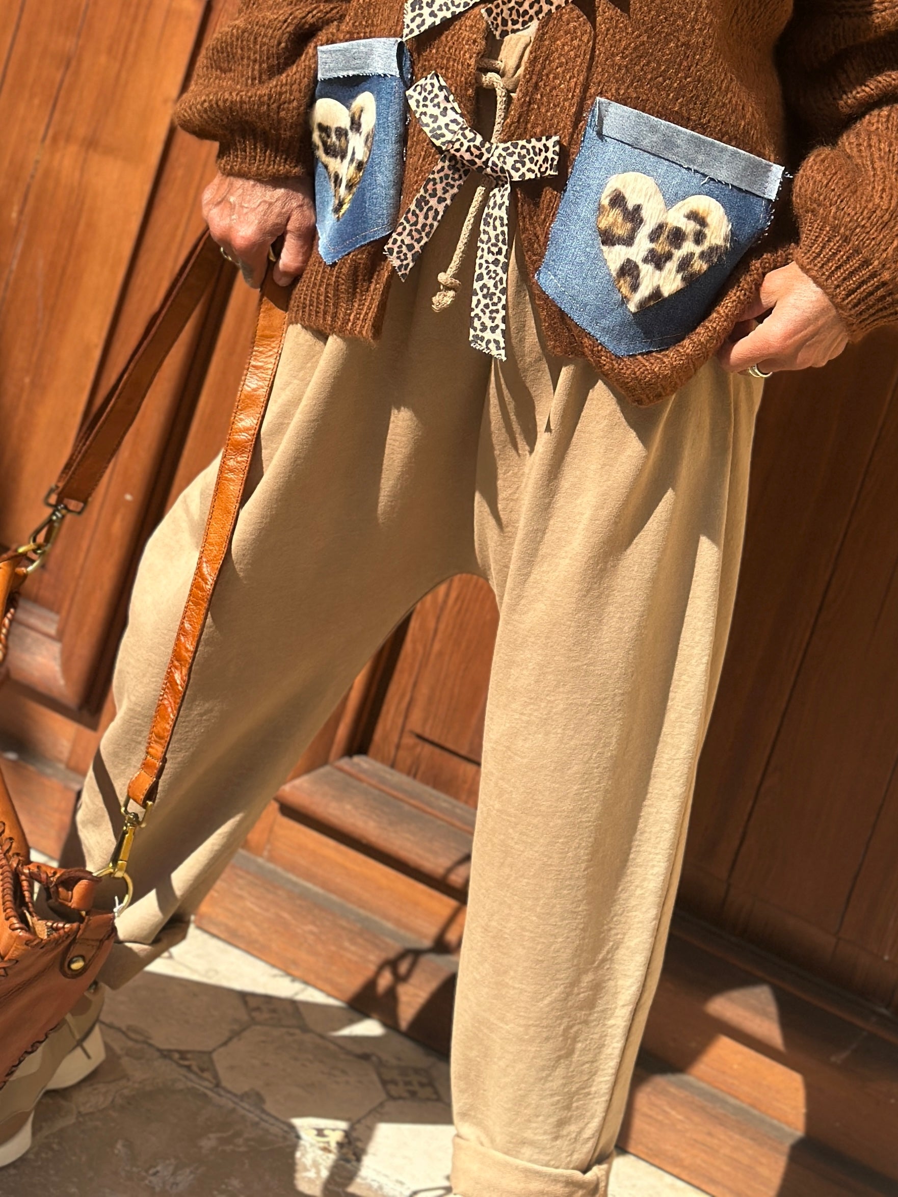 Sarouel camel VINTAGE