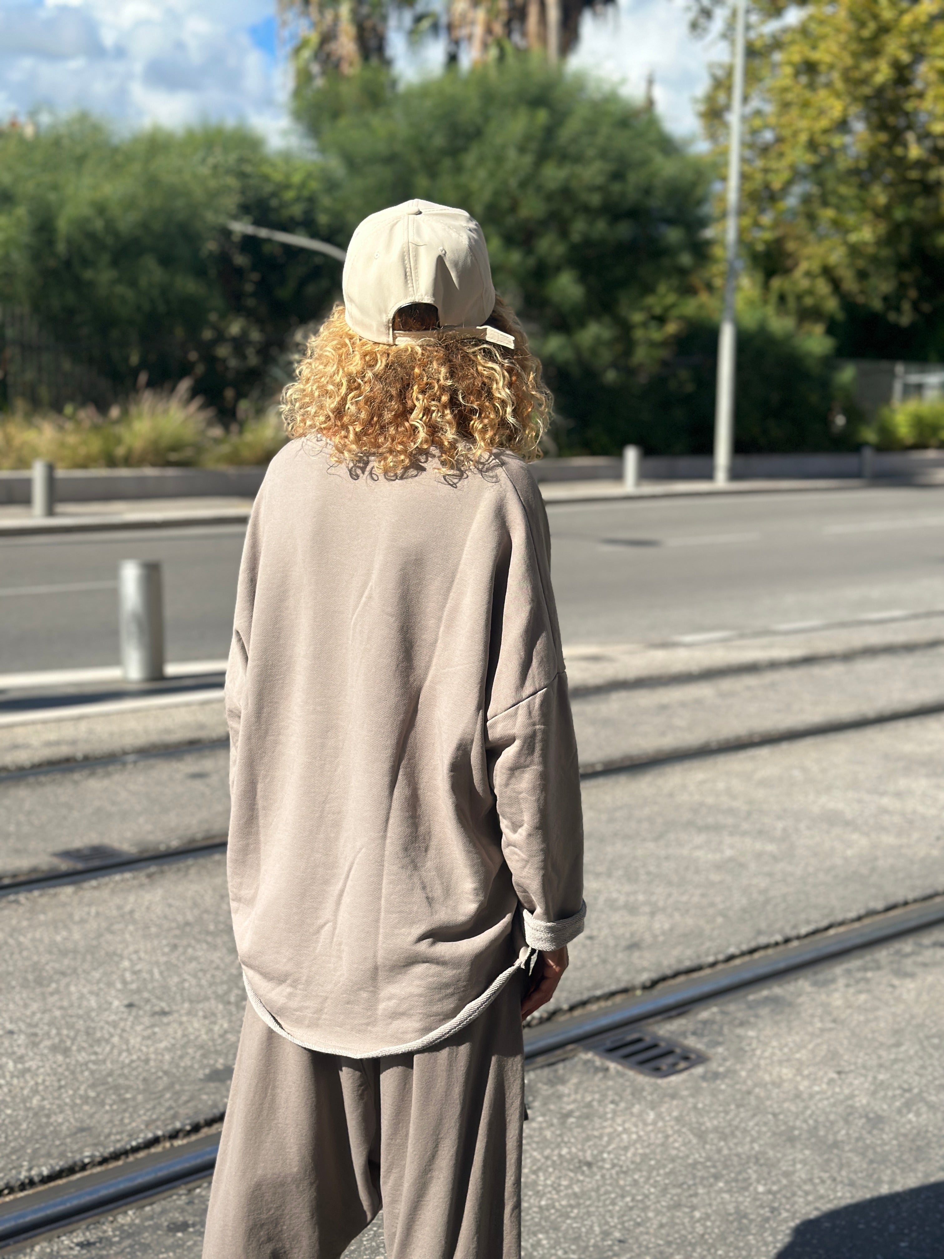 Sweat taupe DOLCE VITA