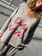 Sweat taupe DOLCE VITA