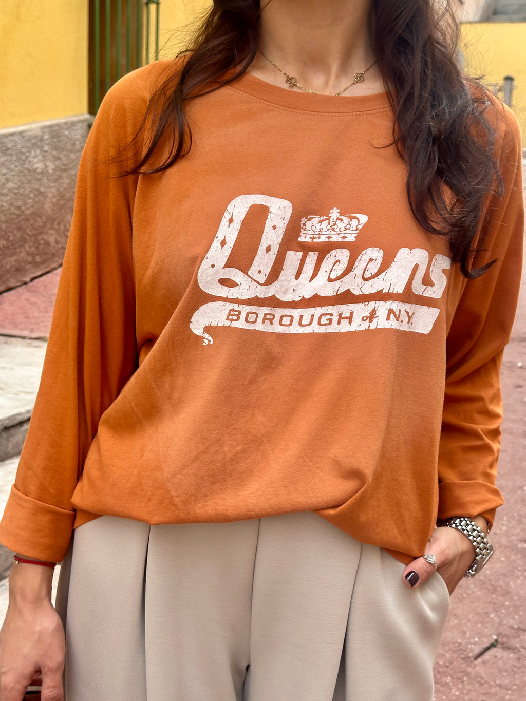 Sweat brique QUEENS