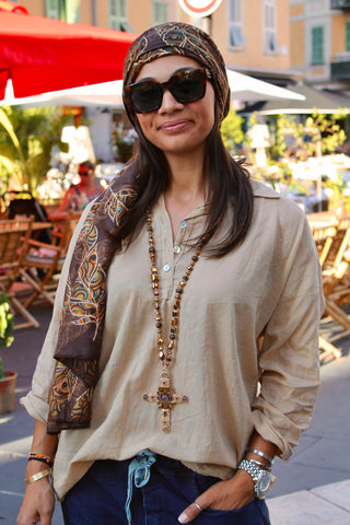 Blouse beige VANILLE