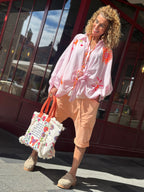 Bermuda sarouel orange LOU