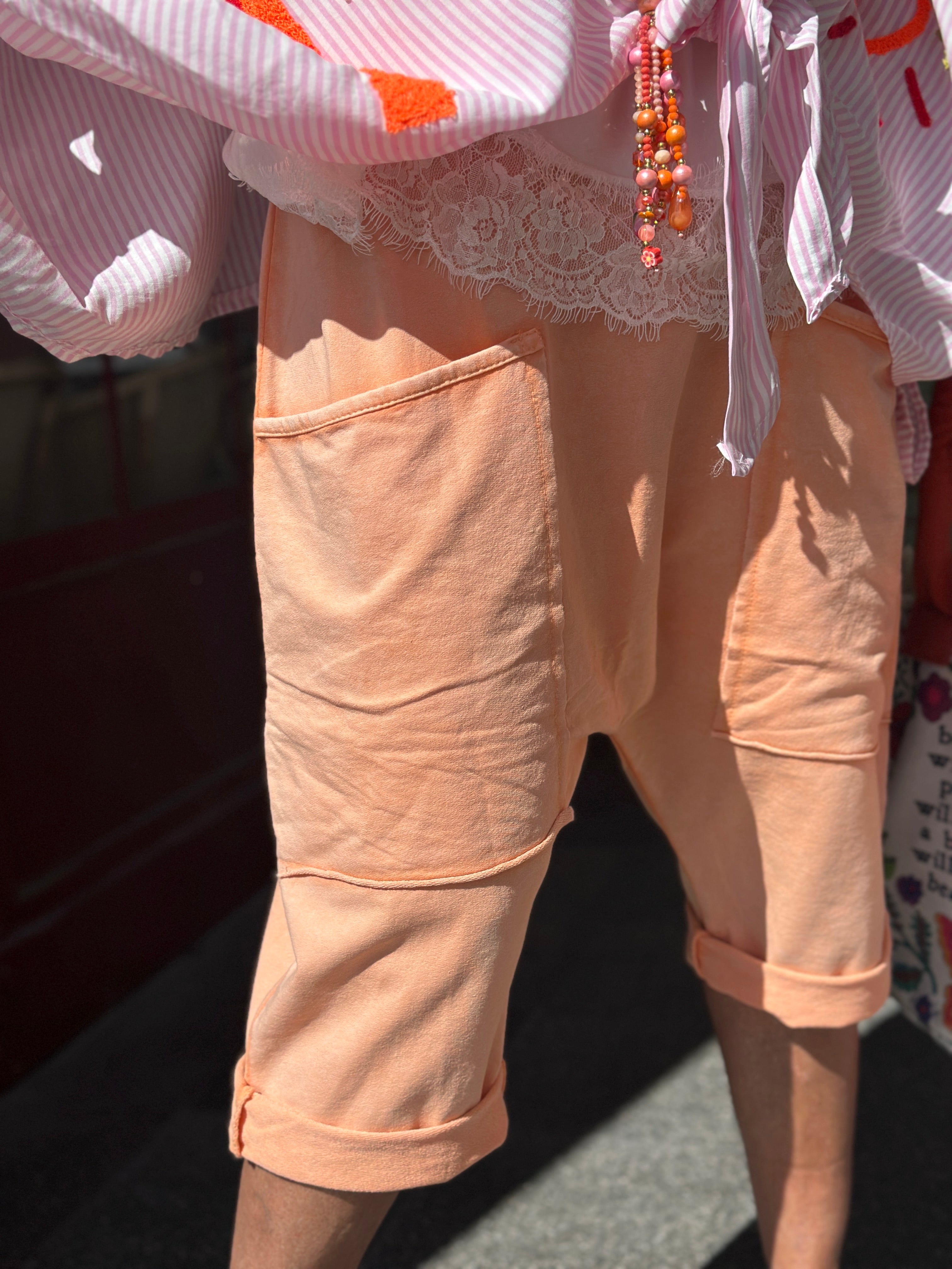Bermuda sarouel orange LOU