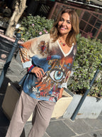 Pull lurex OEIL