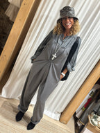 Salopette gris JAEL