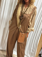 Salopette camel JAEL