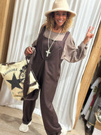Salopette choco JAEL