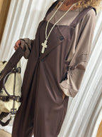 Salopette choco JAEL