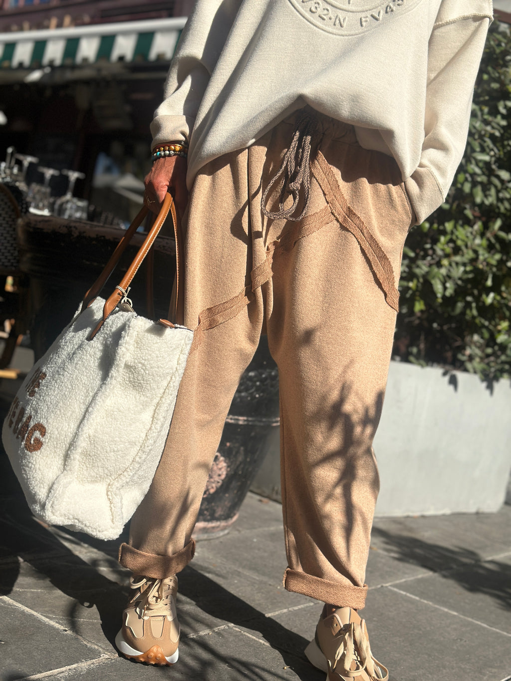 Sarouel beige MAGGY
