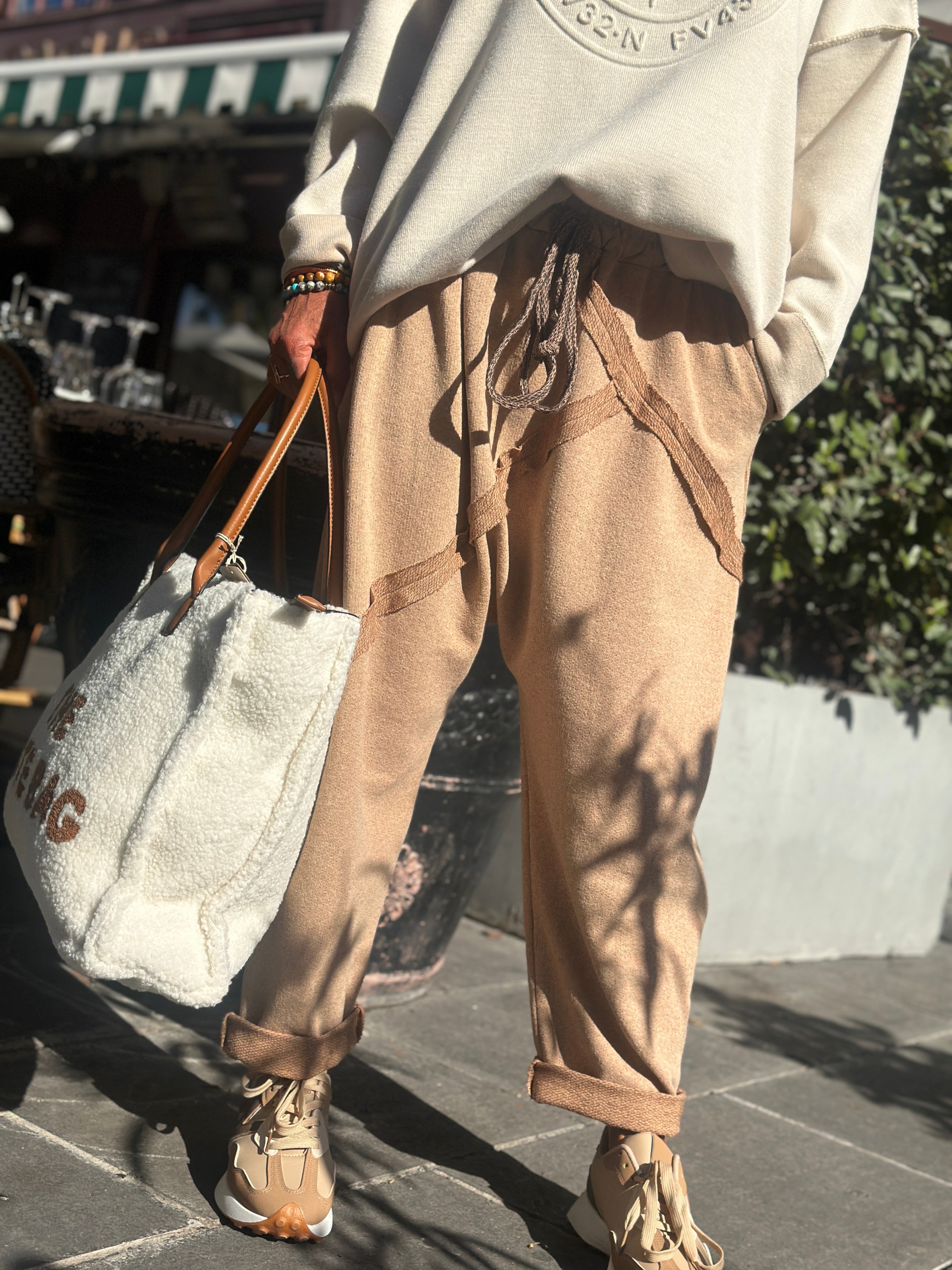 Sarouel beige MAGGY