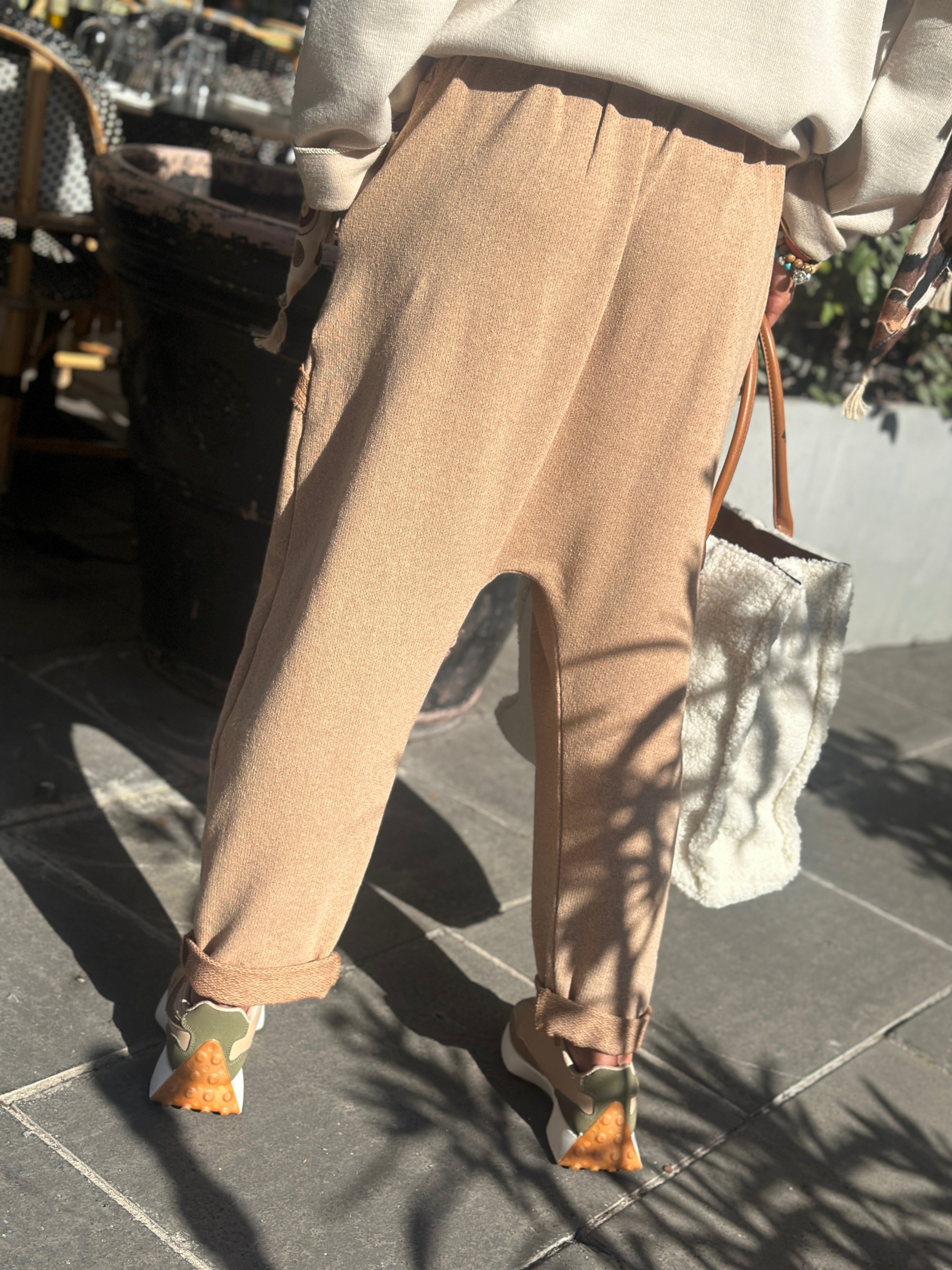 Sarouel beige MAGGY
