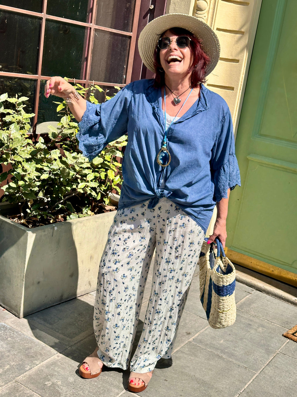 Tunique bleu marine JINA