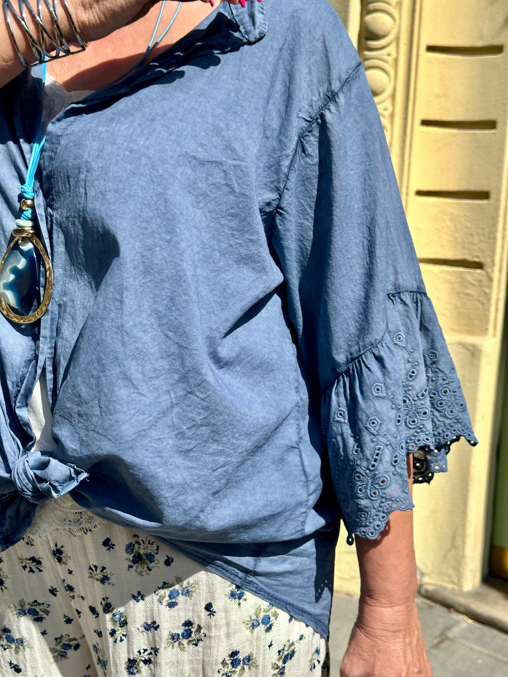 Tunique bleu marine JINA