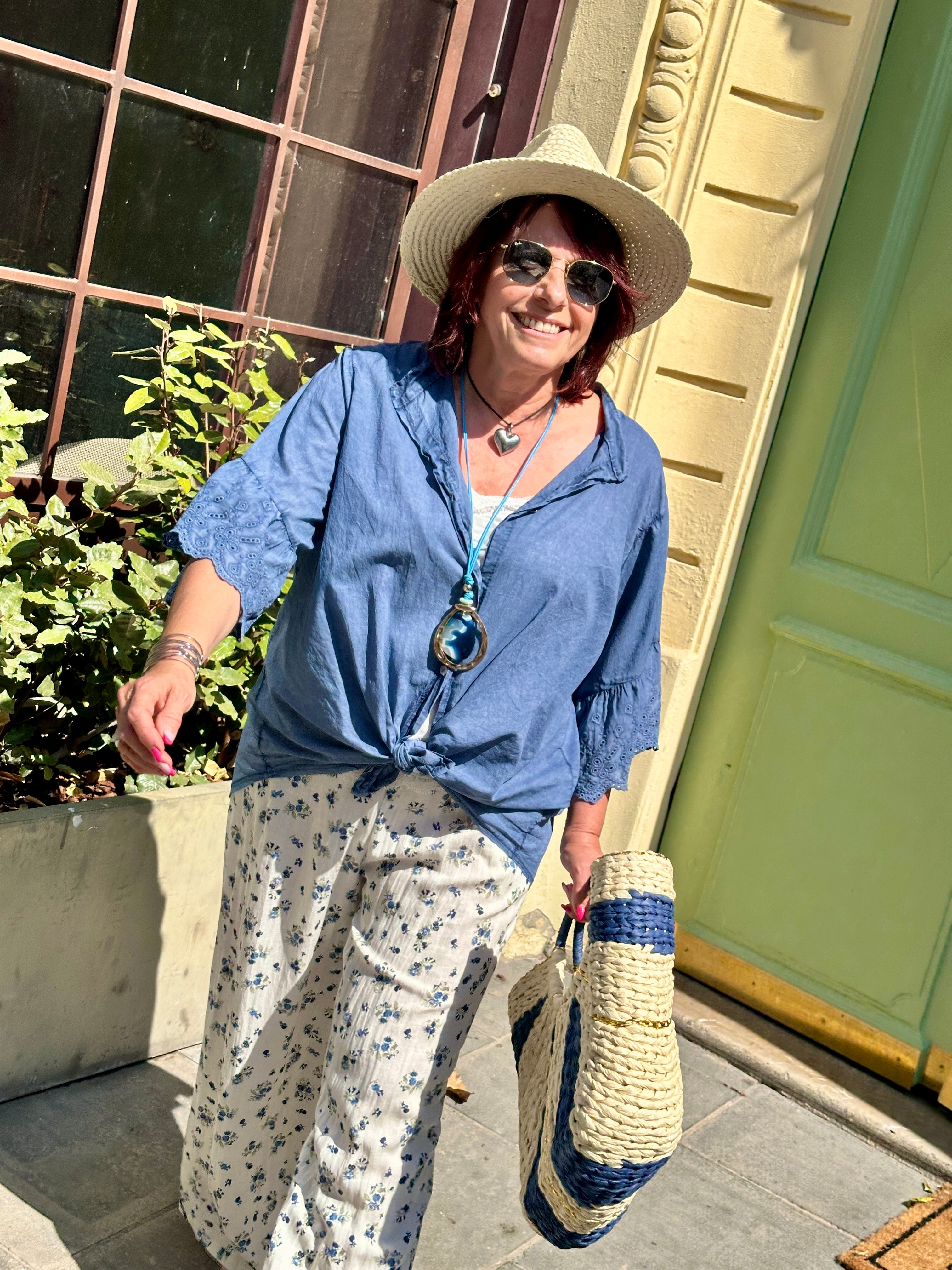 Tunique bleu marine JINA