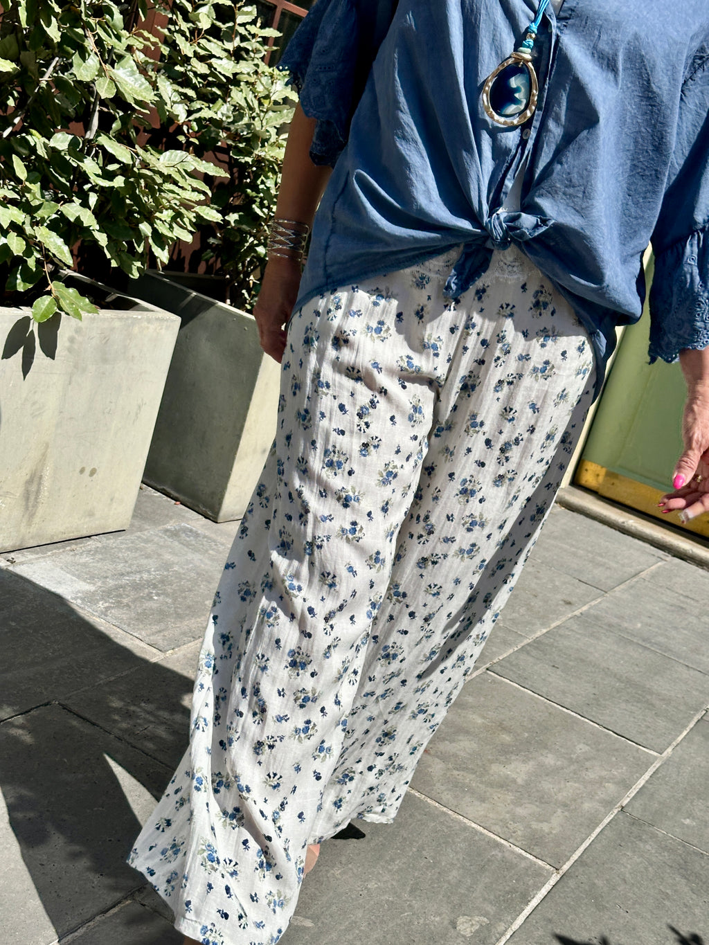 Pantalon FLEURS