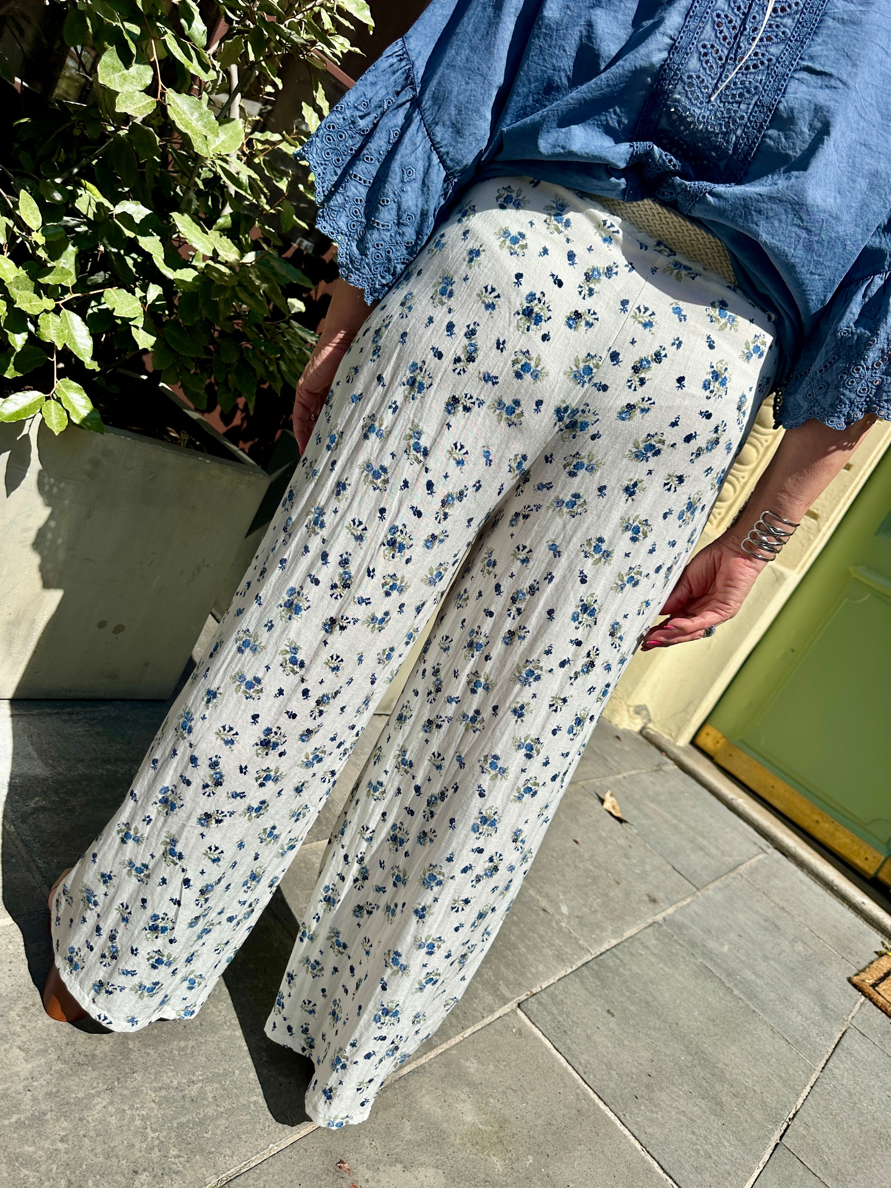 Pantalon FLEURS