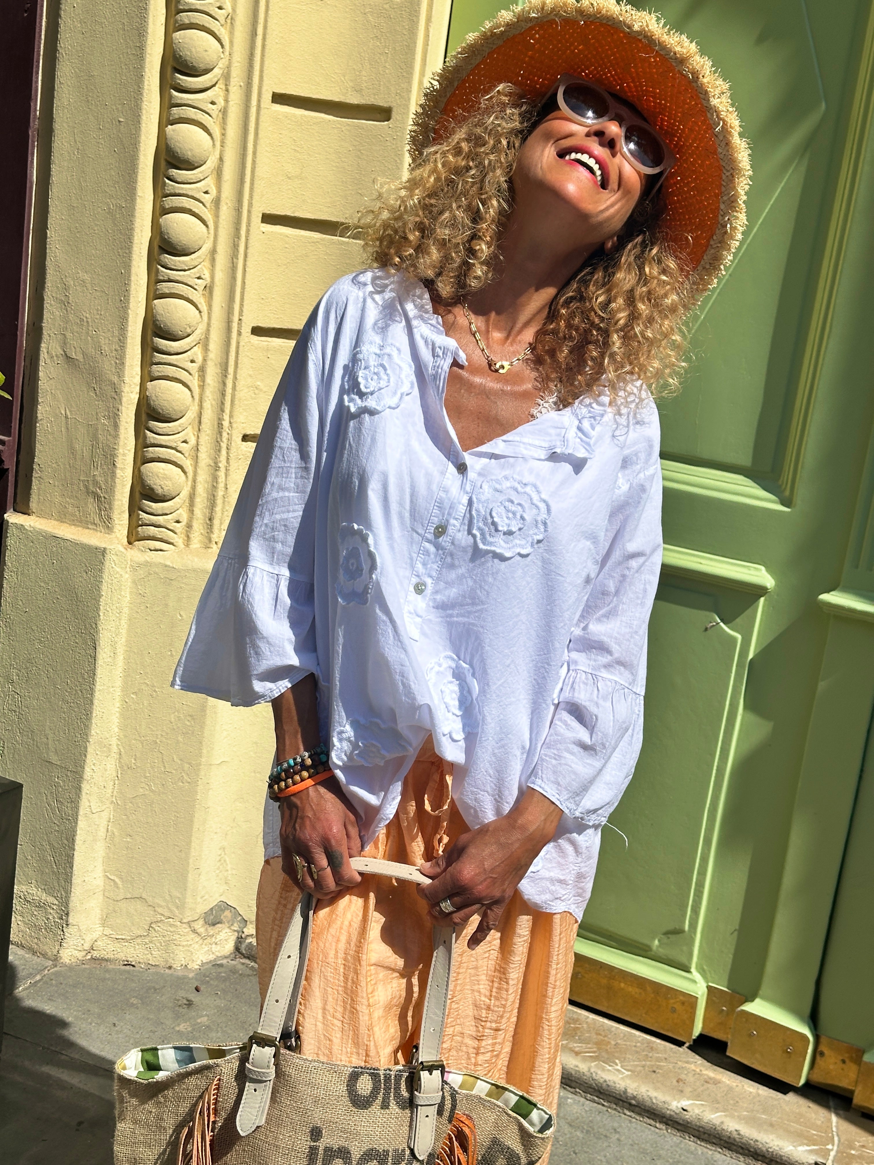 Tunique blanche ROSELLA