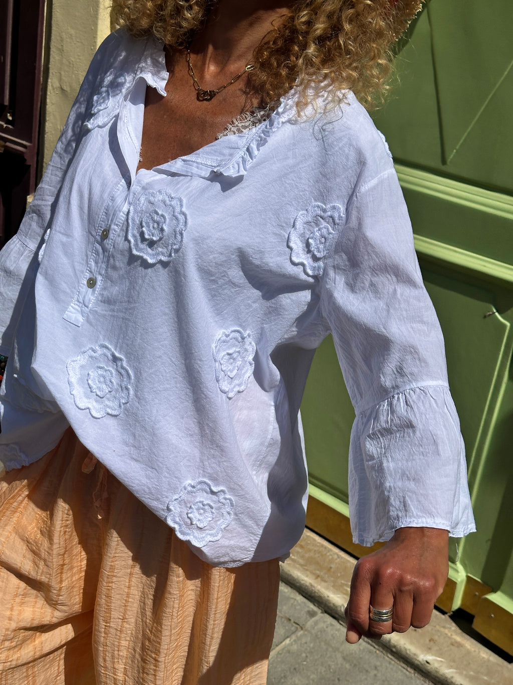 Tunique blanche ROSELLA