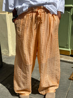 Pantalon orange LIDIA
