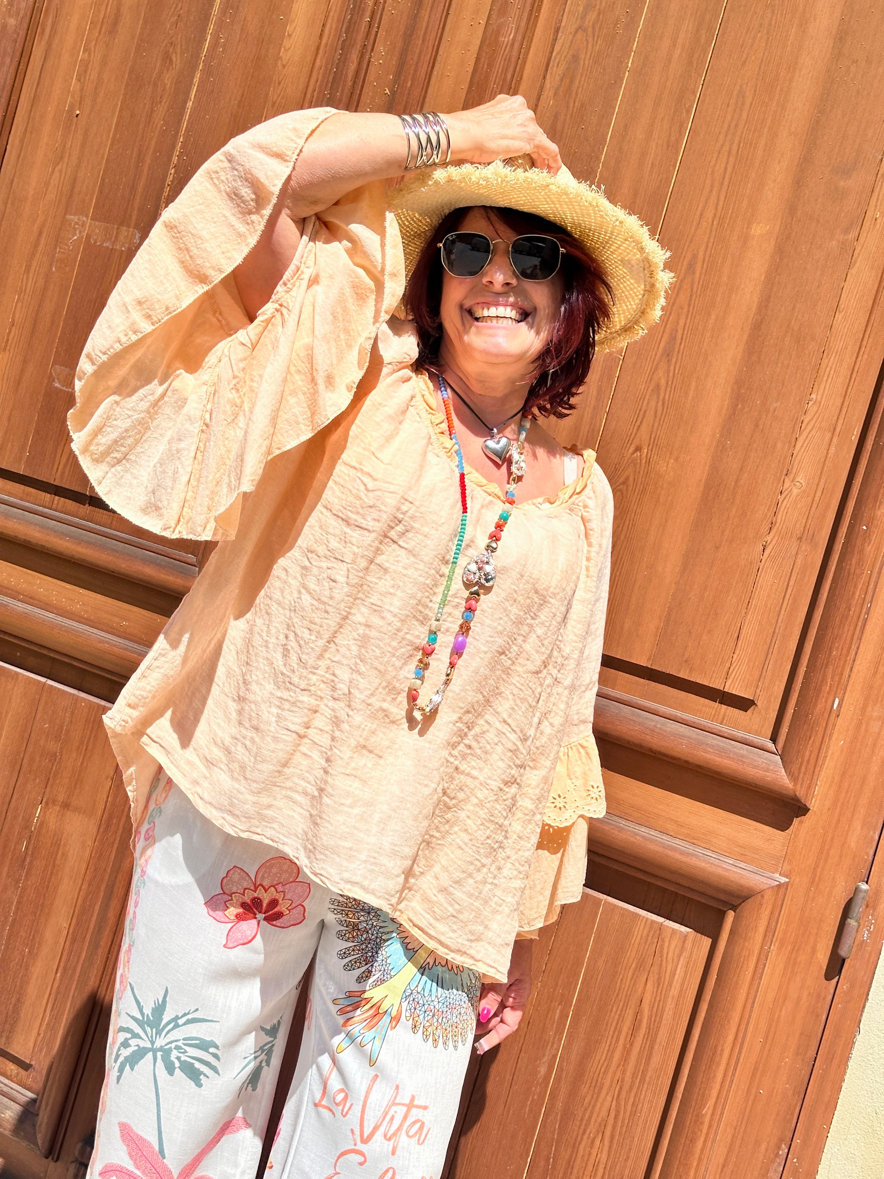 Tunique orange BARDOT