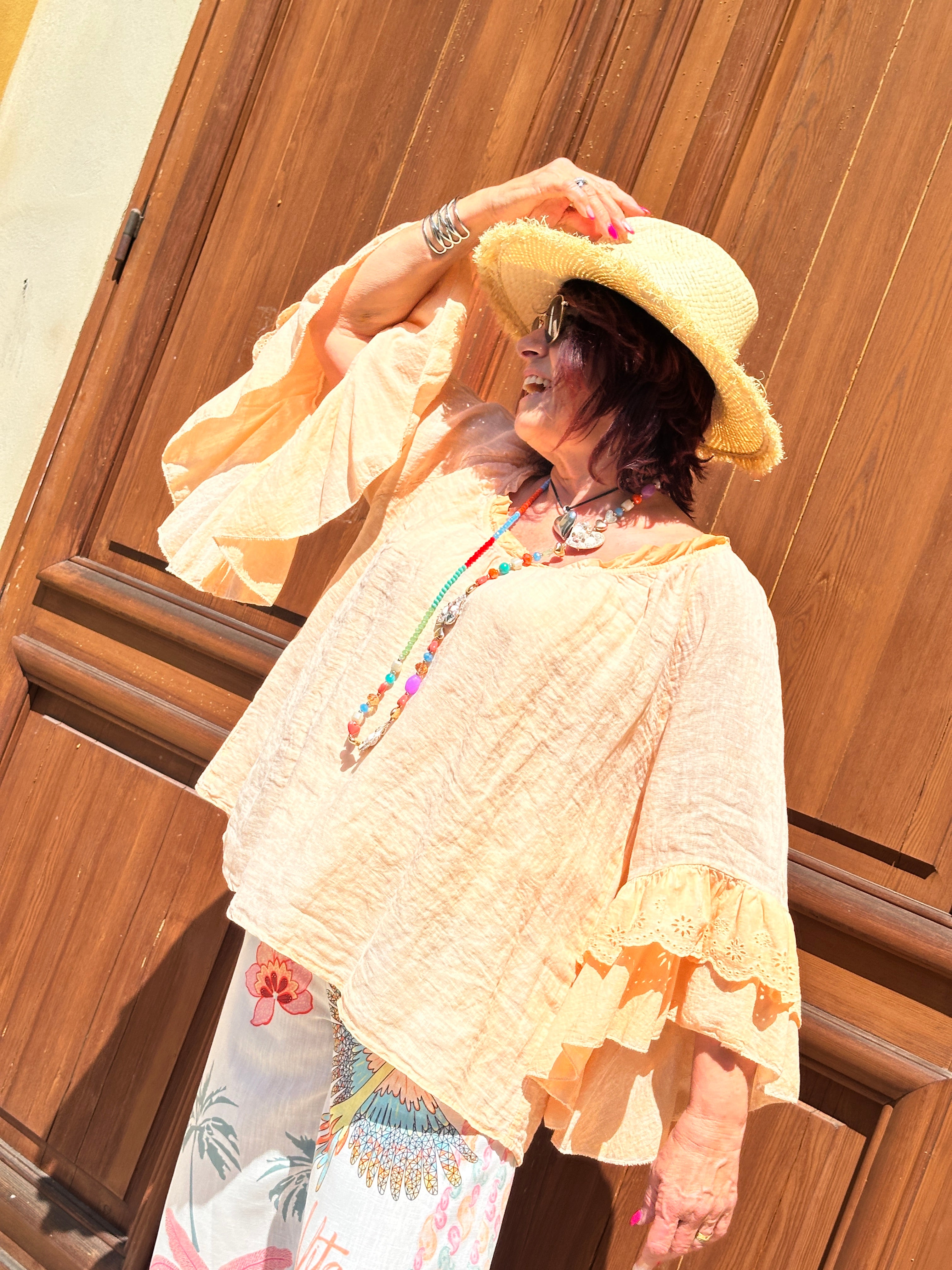 Tunique orange BARDOT