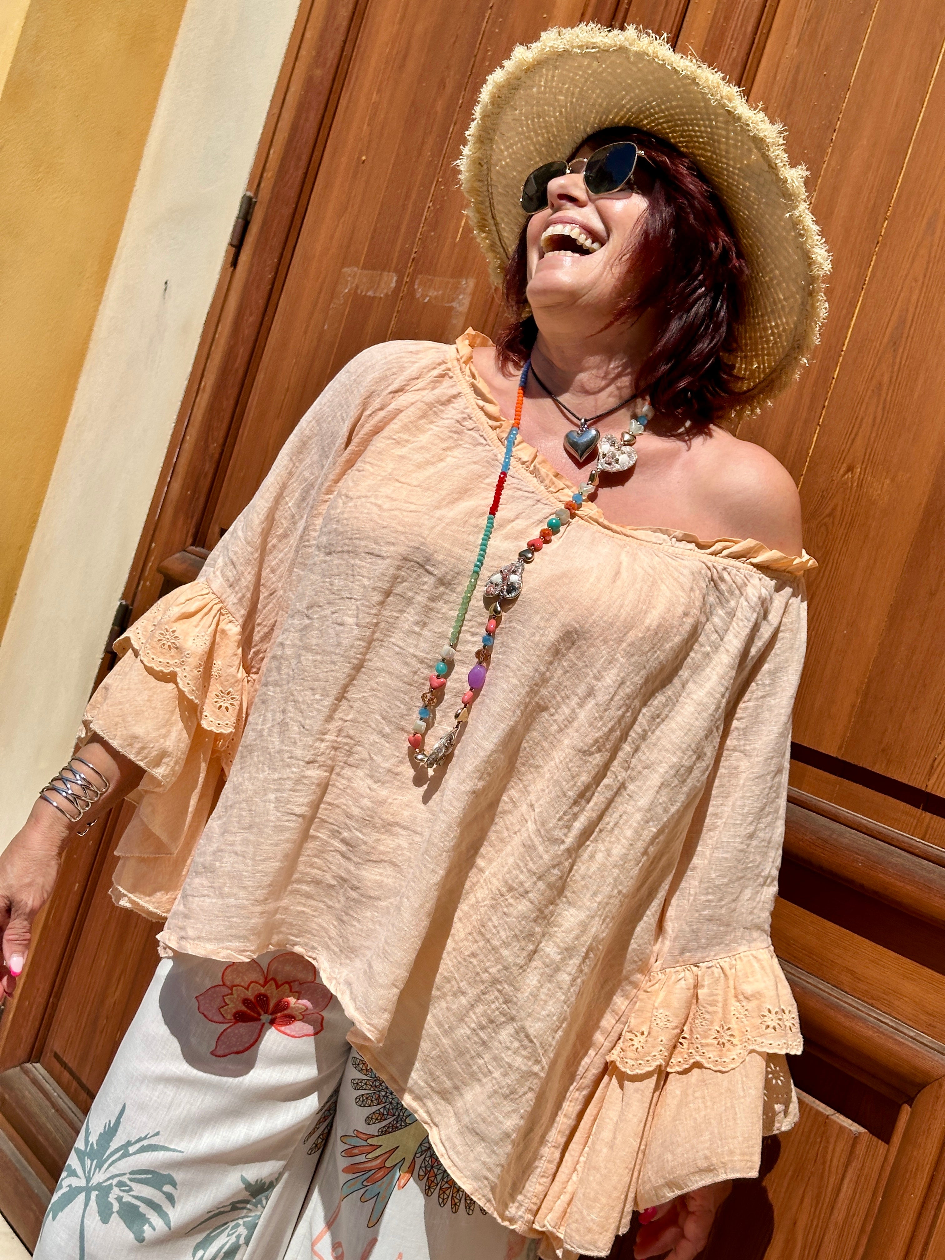 Tunique orange BARDOT