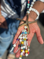 Sautoir blanc ETOILE DE MER