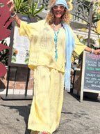 T-shirt jaune LIN
