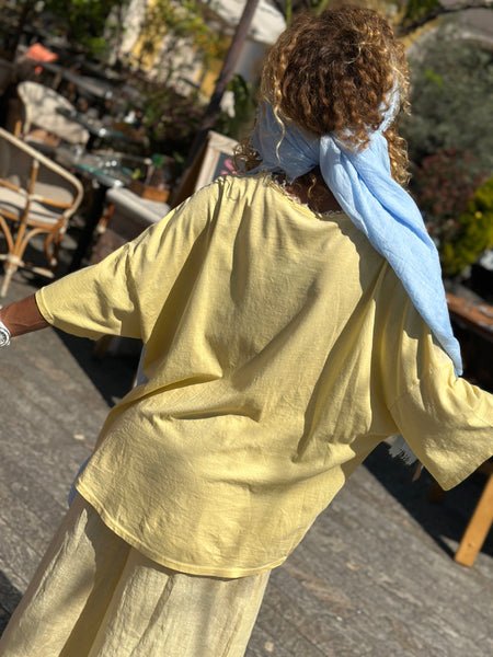 T-shirt jaune LIN