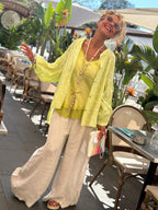 Sautoir beige ETOILE DE MER