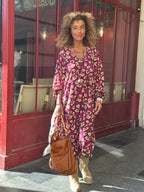 Robe magenta MORE