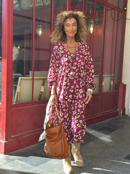 Robe magenta MORE