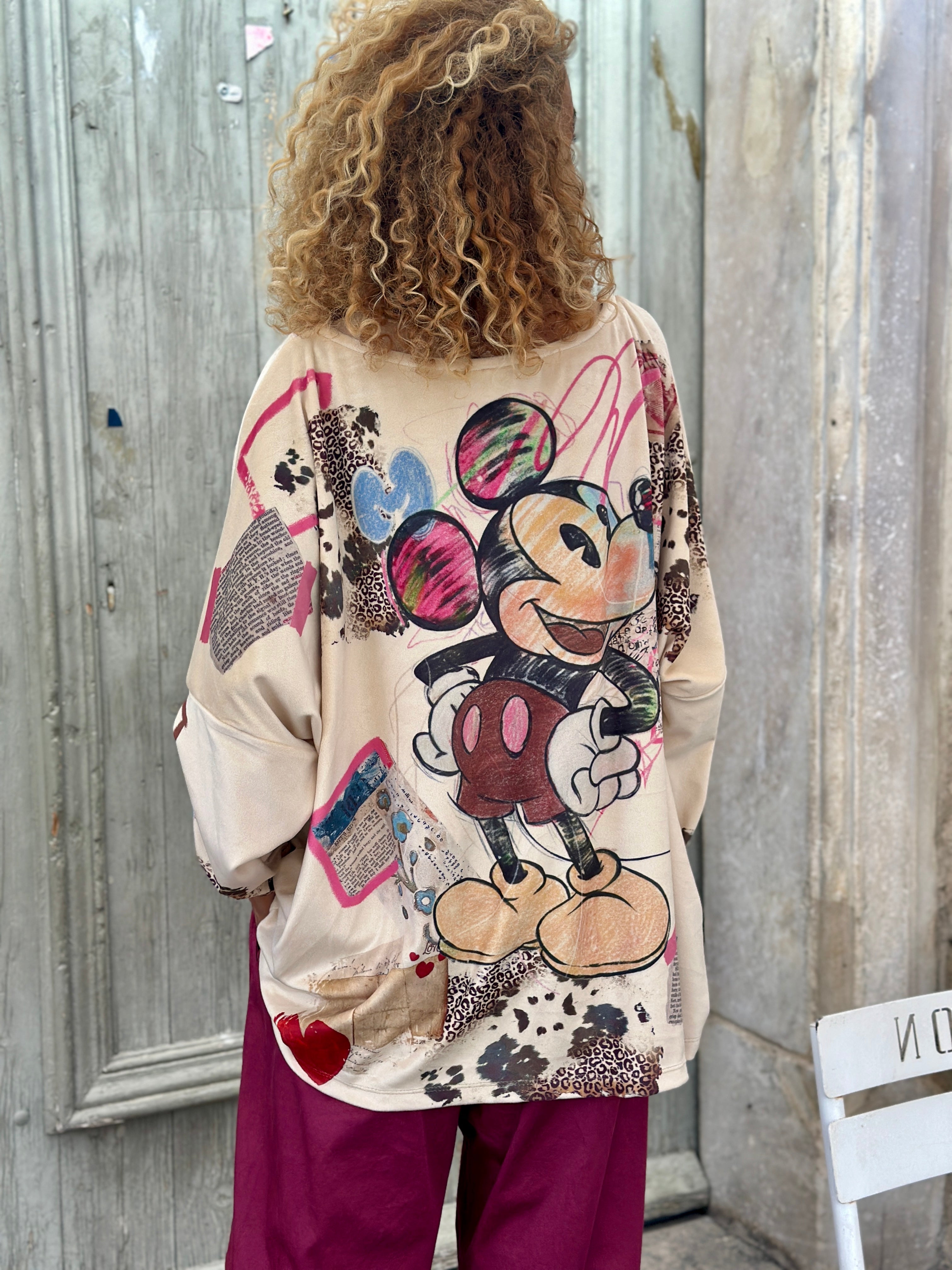 Pull velours MICKEY