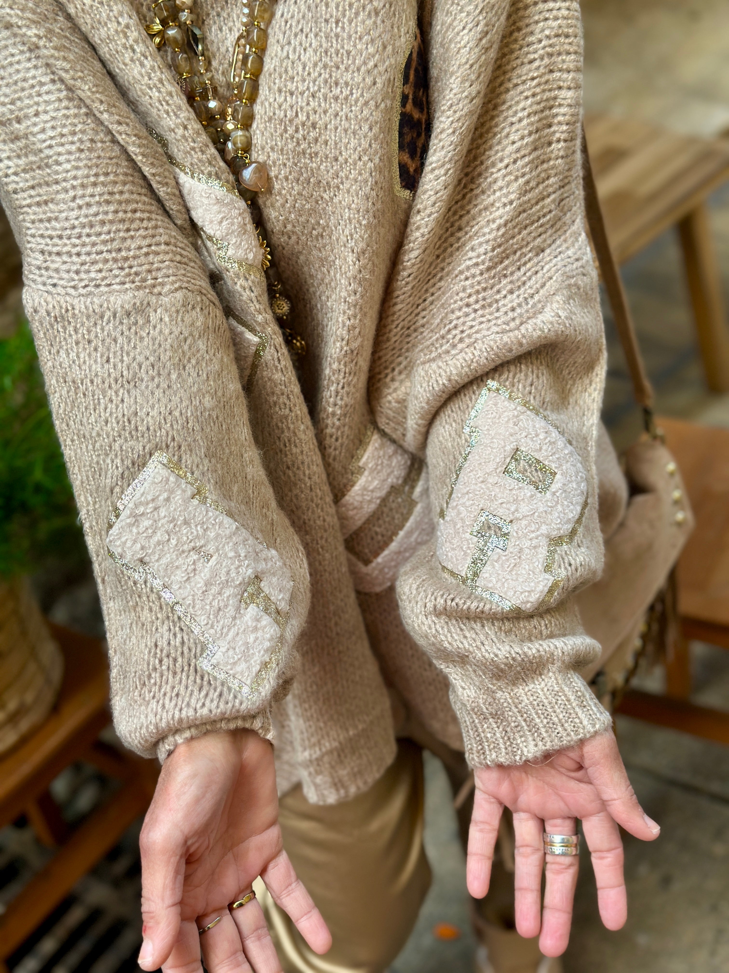 Pull beige FABIE