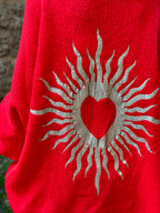 Pull rouge SUN