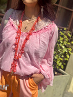 Tunique rose HELENE