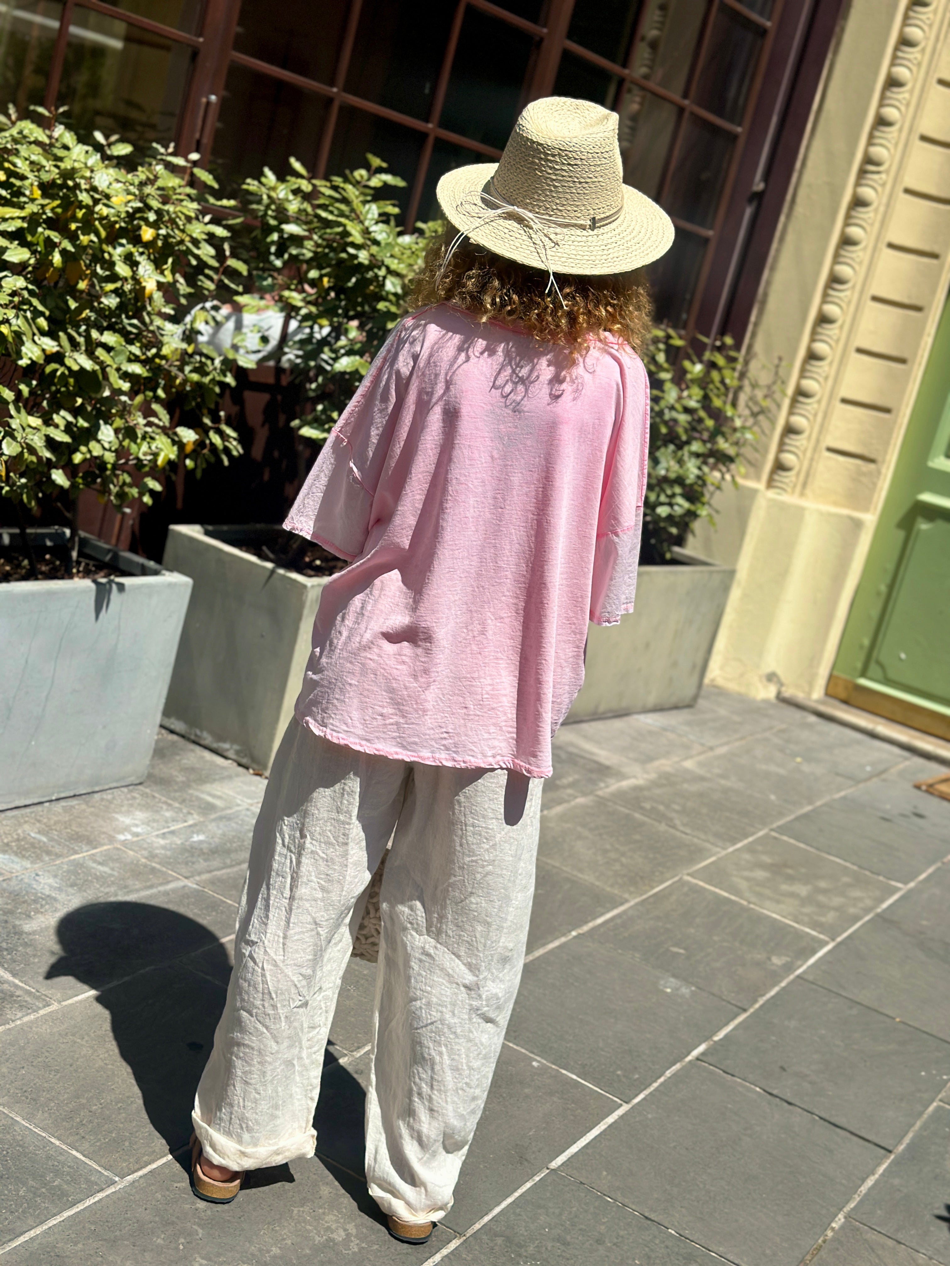 Blouse rose ARIA