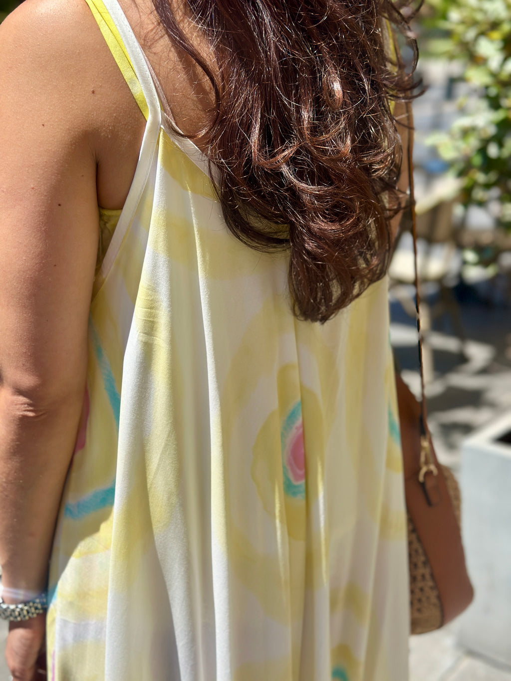 Robe jaune CAROLA
