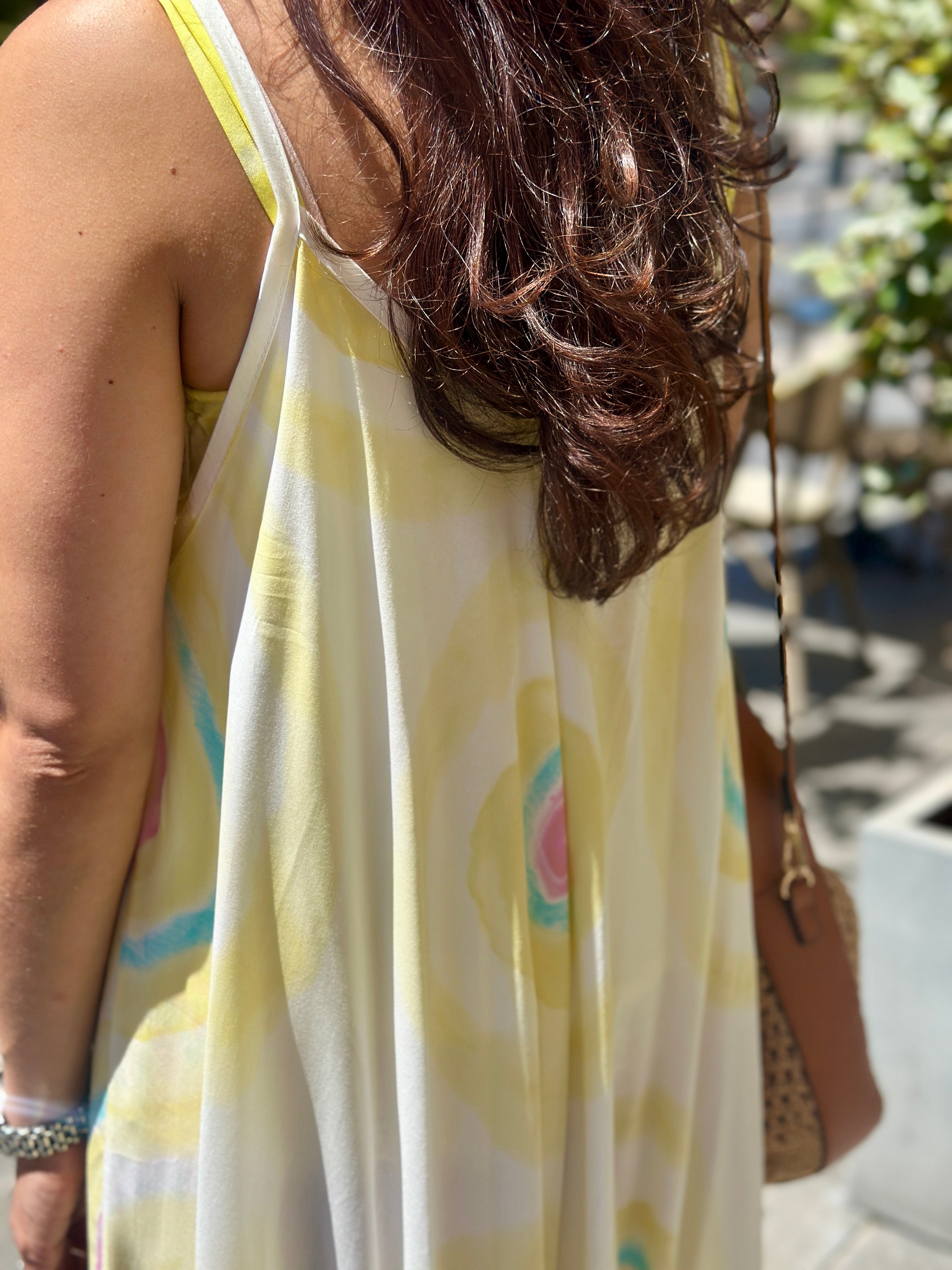 Robe jaune CAROLA