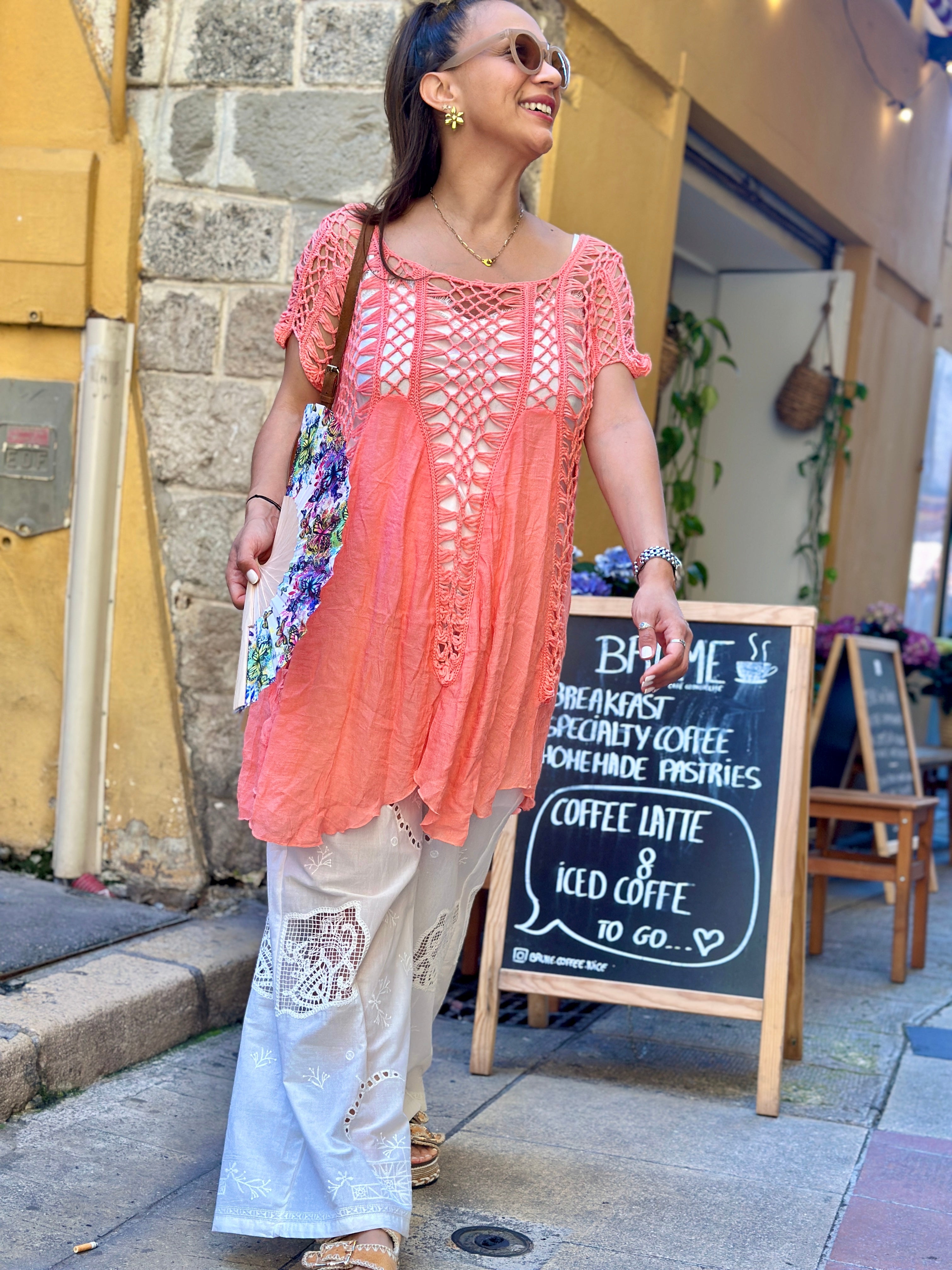 Pull corail FILET