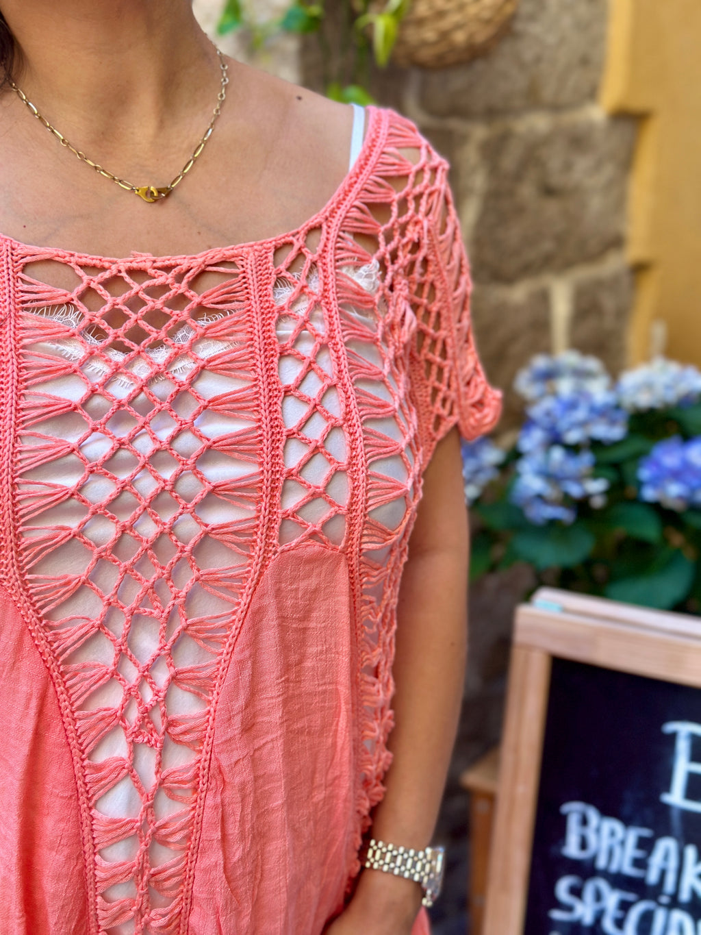 Pull corail FILET