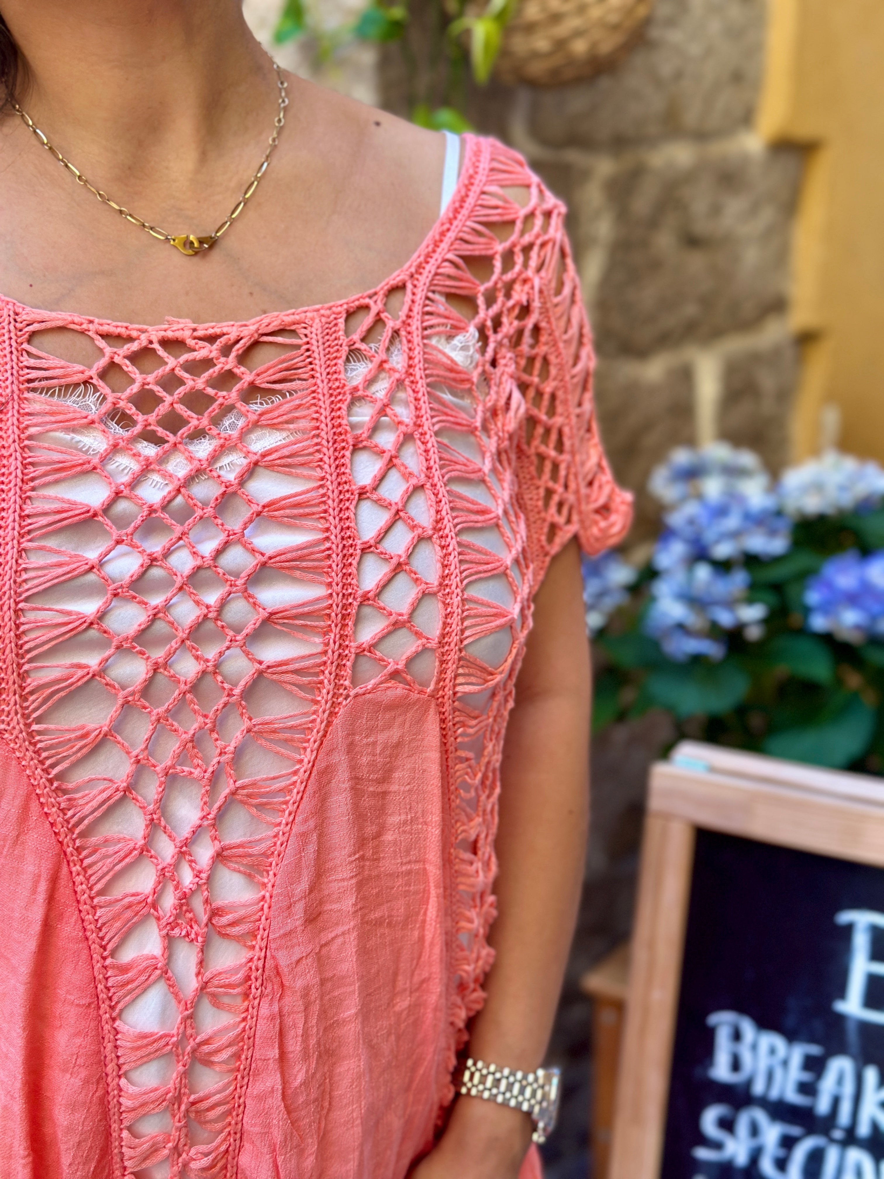 Pull corail FILET