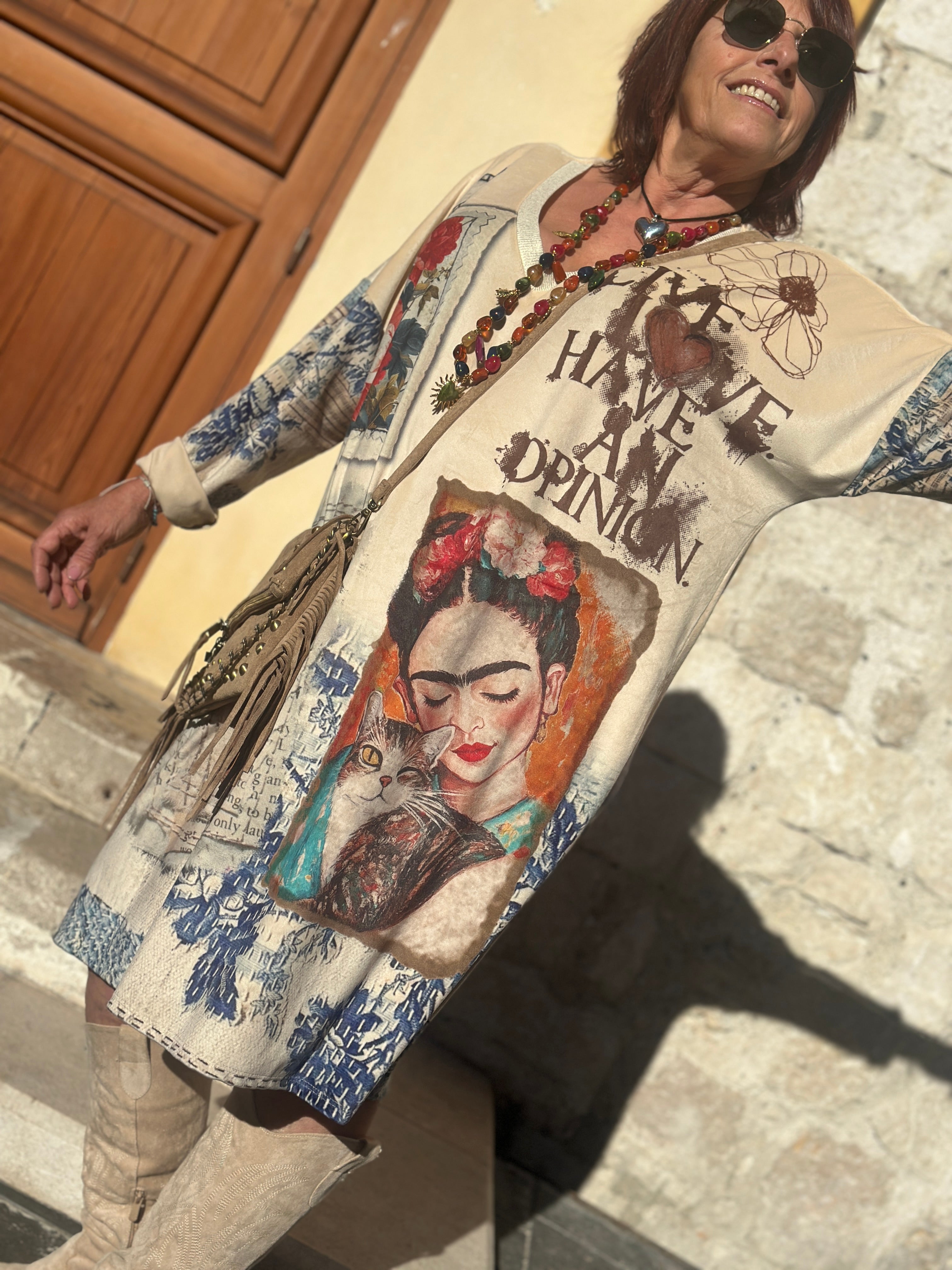 Robe velours FRIDA