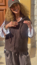 Gilet sans manche choco MYLER
