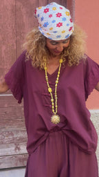 Blouse prune VENY