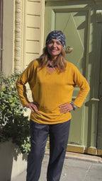 Pull moutarde NELLY