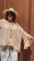 Tunique orange BARDOT