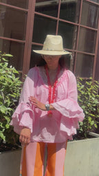 Tunique rose HELENE
