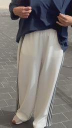Pantalon jogg blanc AMY