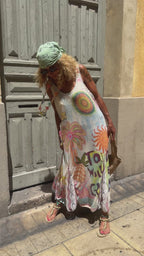 Robe lurex PINEAPPLE